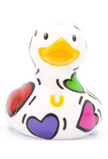 Pop Heart Rubber Duck