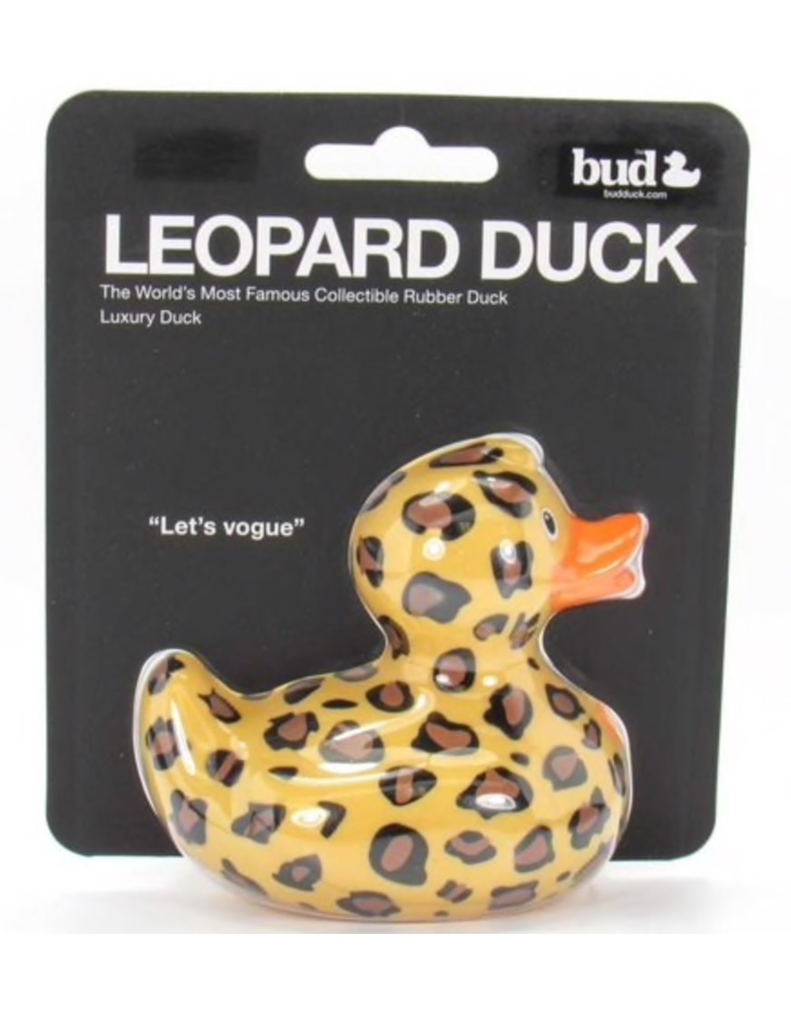 Leopard Rubber Duck