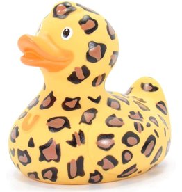 Leopard Rubber Duck