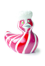 Candee - CandyCane Rubber Duck