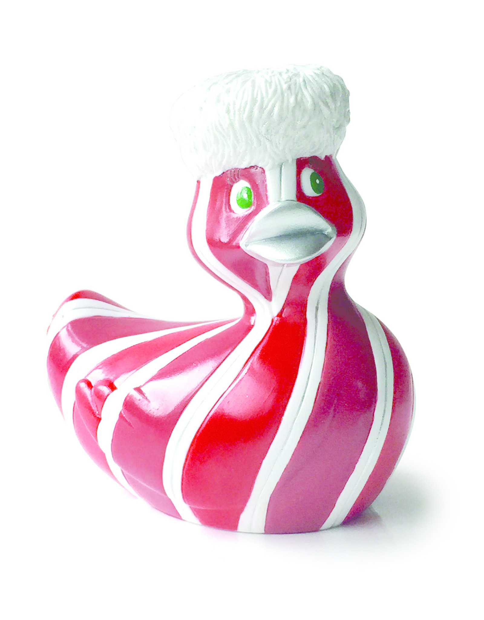 Candee - CandyCane Rubber Duck