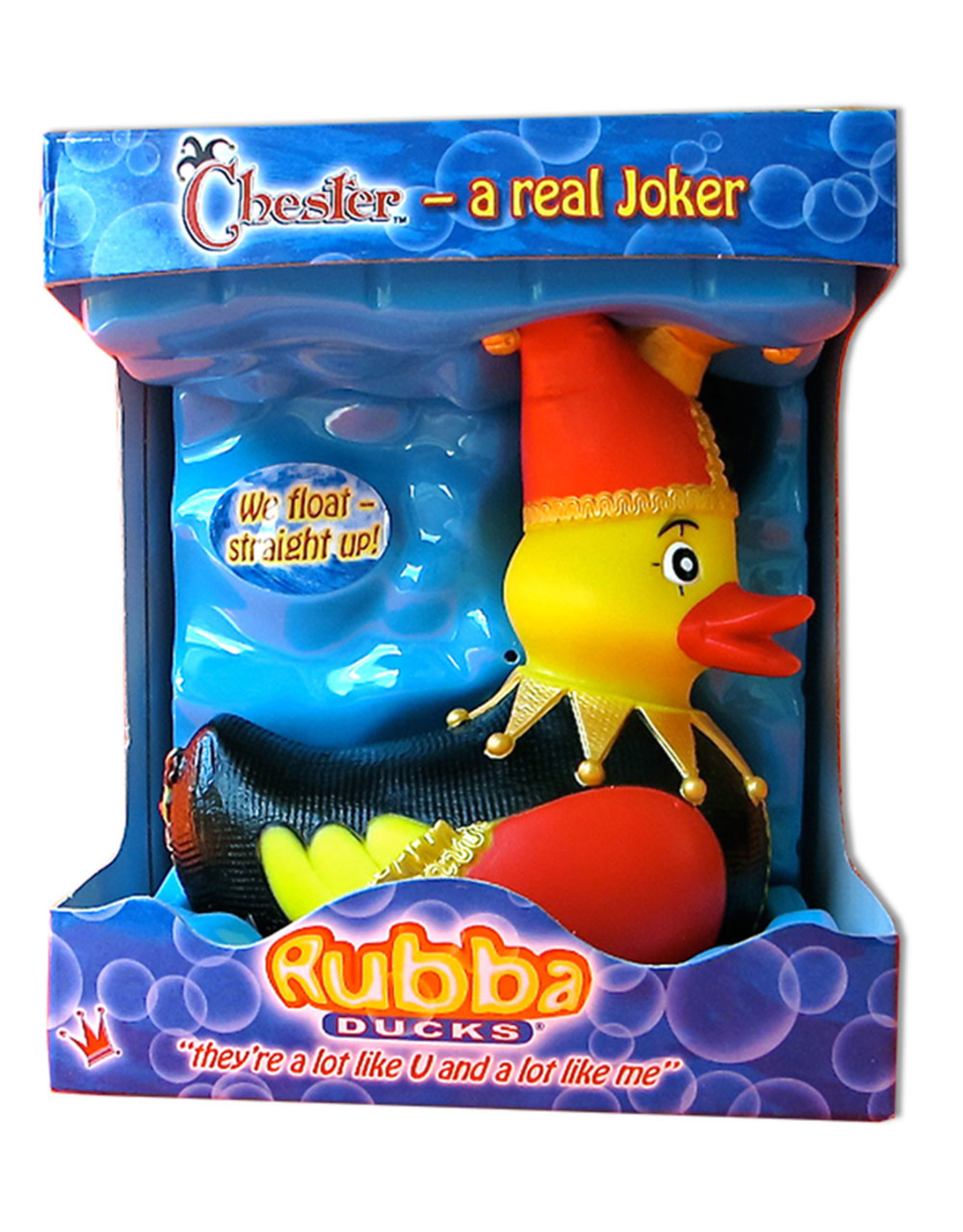 Chester the Jester Rubber Duck