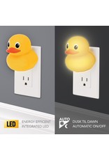 LED Automatic Rubber Duck Night Light