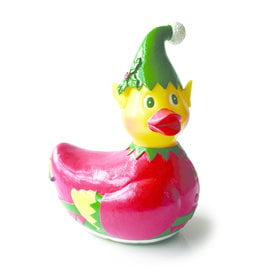 Tinsel the Christmas Elf Rubber Duck