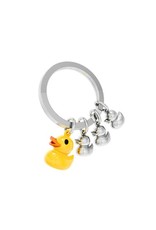 Porte-clés  famille de canards / Rubber Duck Family Key Ring