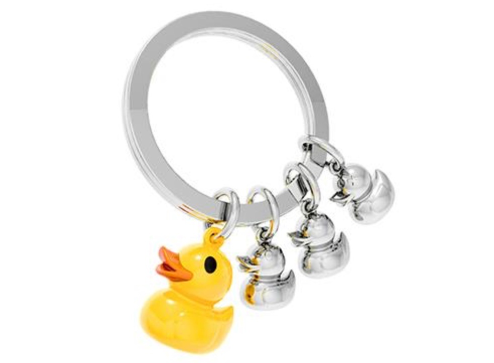 Rubber Duck Family Key Ring Le Petit Duck Shoppe, Montreal, Canada