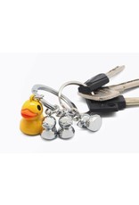 Porte-clés  famille de canards / Rubber Duck Family Key Ring