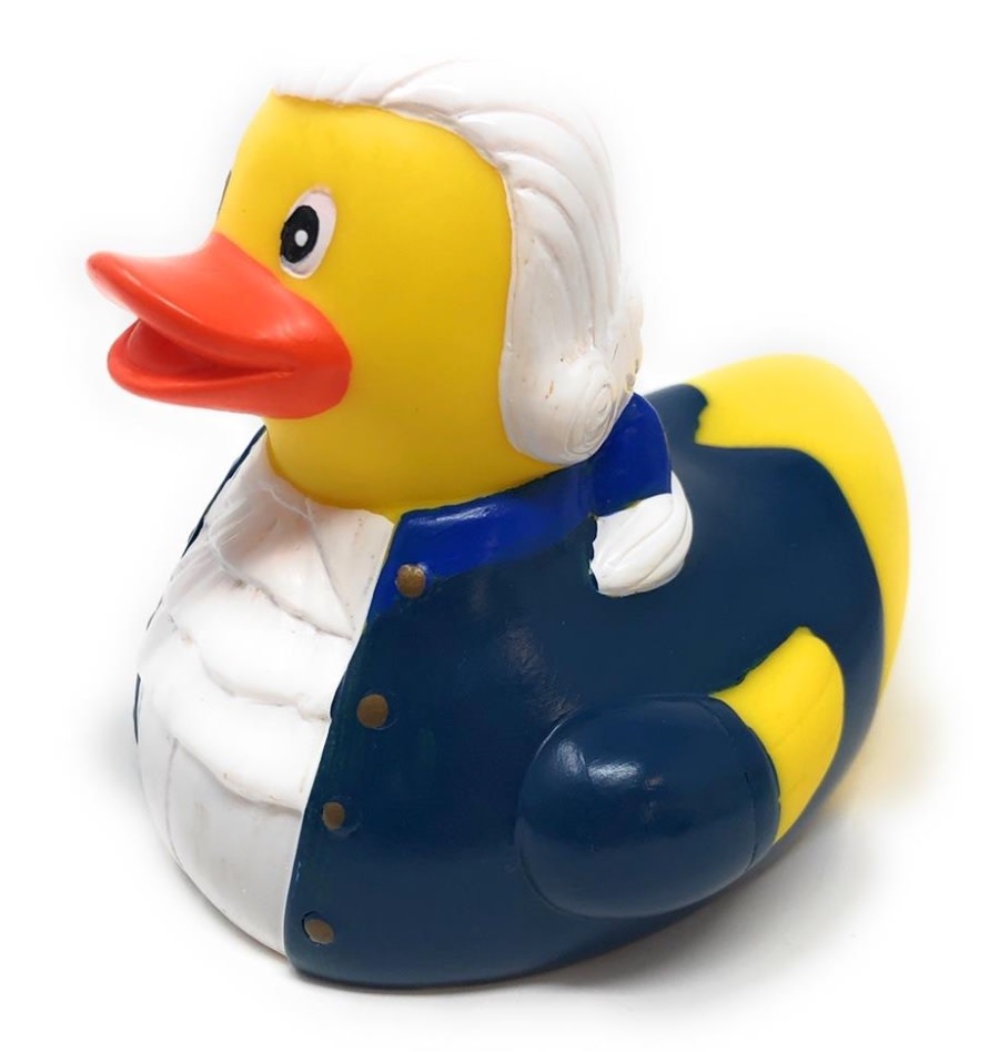 george washington rubber duck