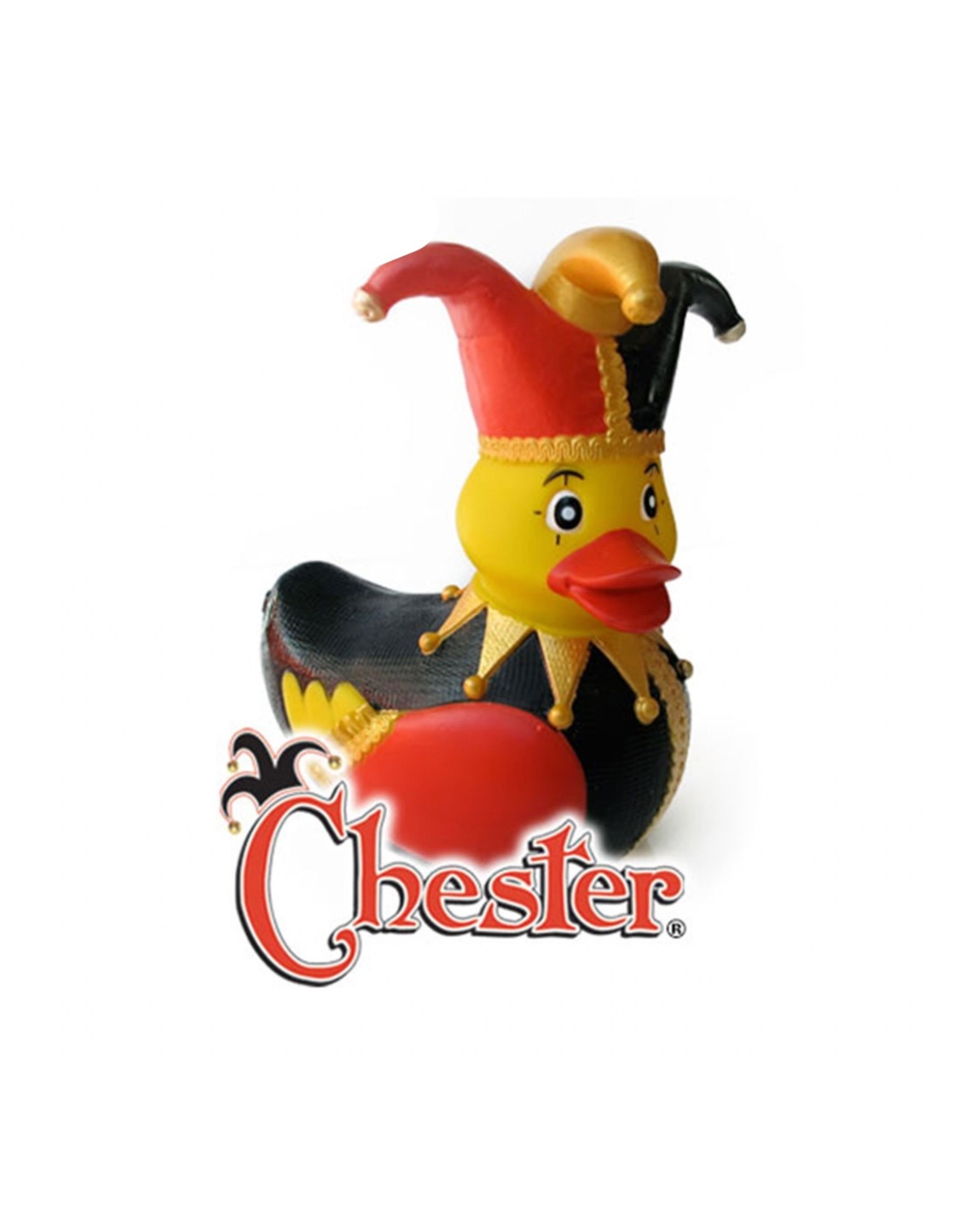 Chester the Jester Rubber Duck