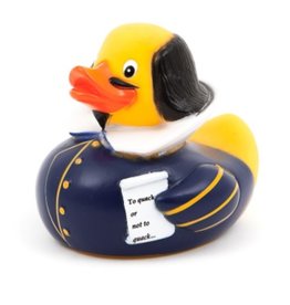 Shakespeare Rubber Duck
