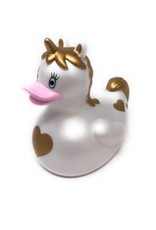 Unicorn Heart Golden Rubber Duck