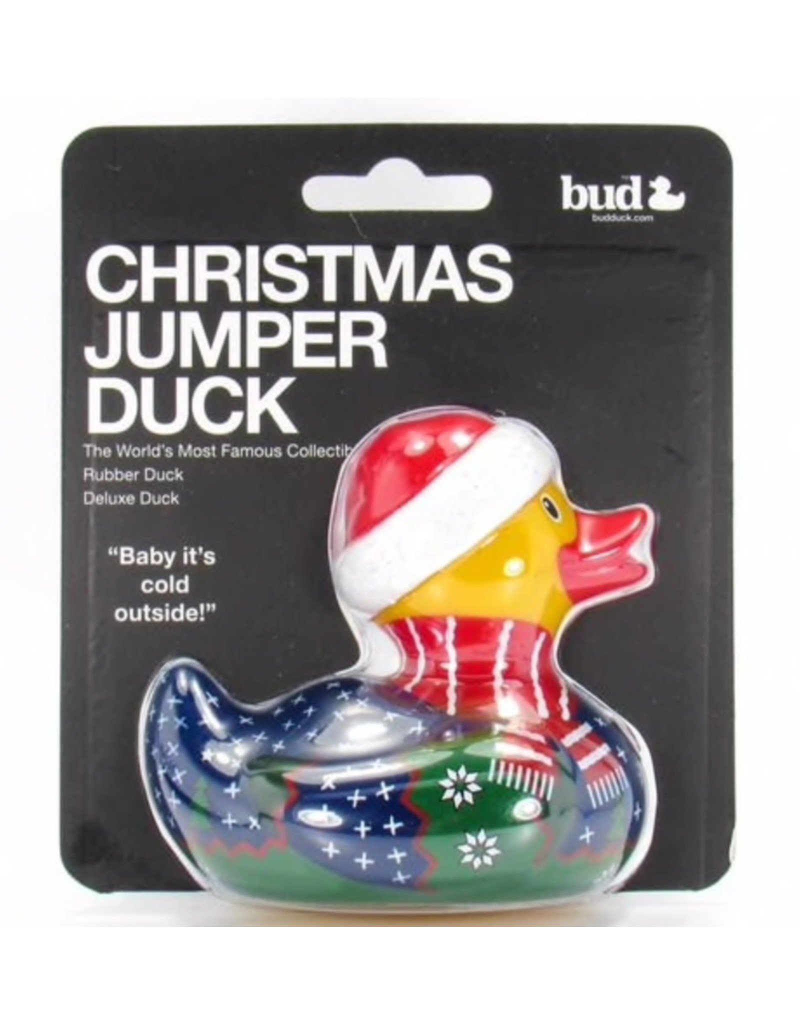 Canard tricot de Noël