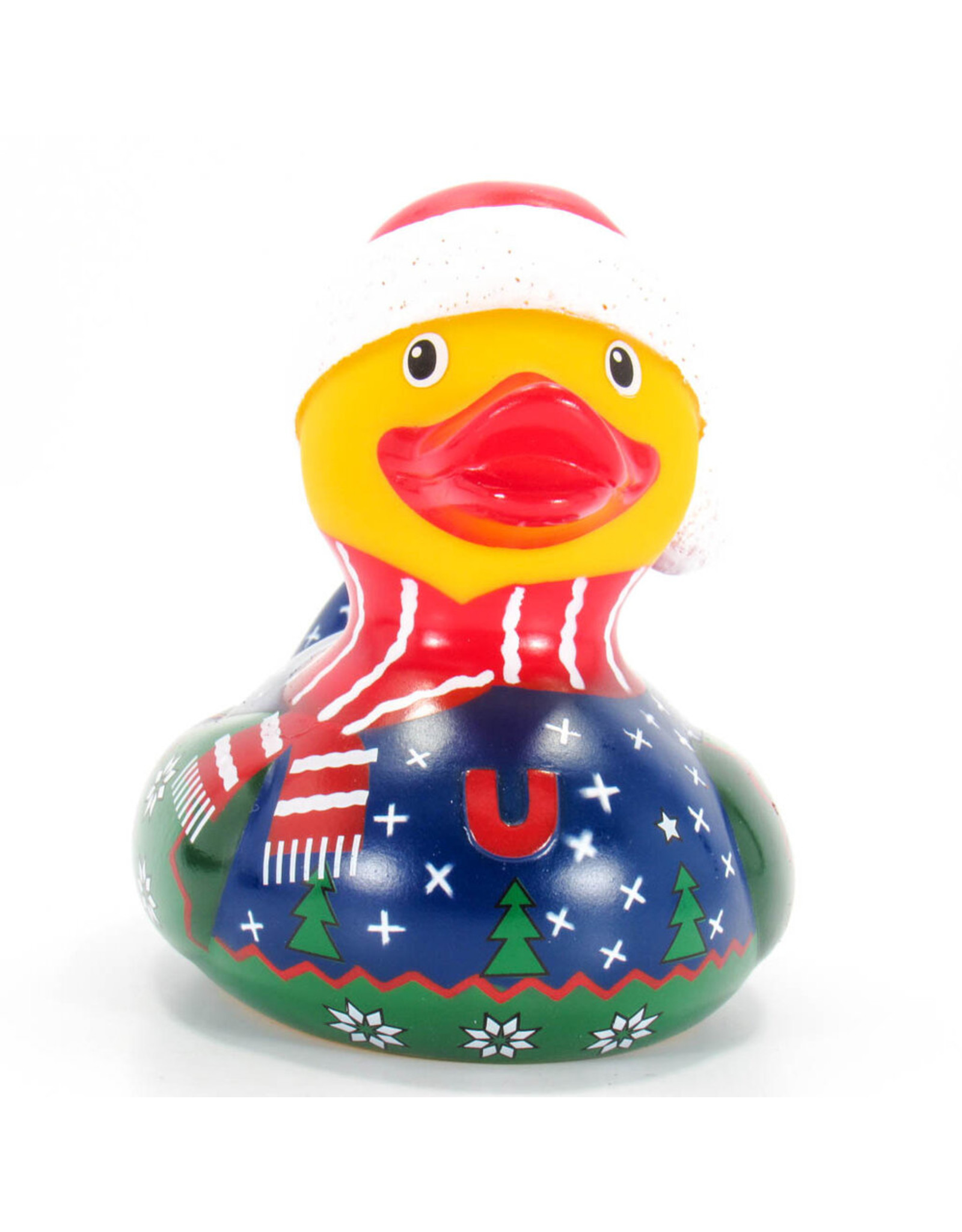 Canard tricot de Noël