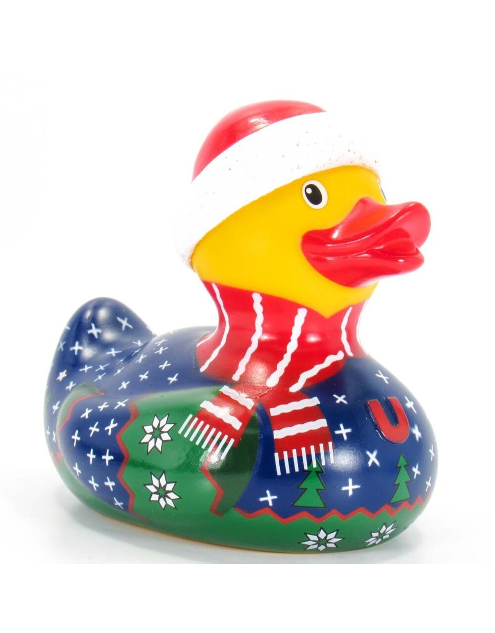 Canard tricot de Noël