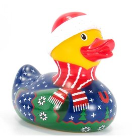Canard tricot de Noël