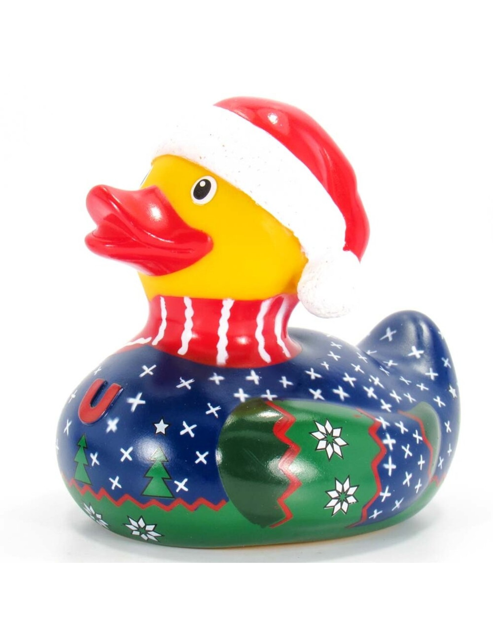 Canard tricot de Noël