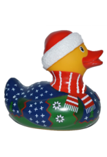 Canard tricot de Noël