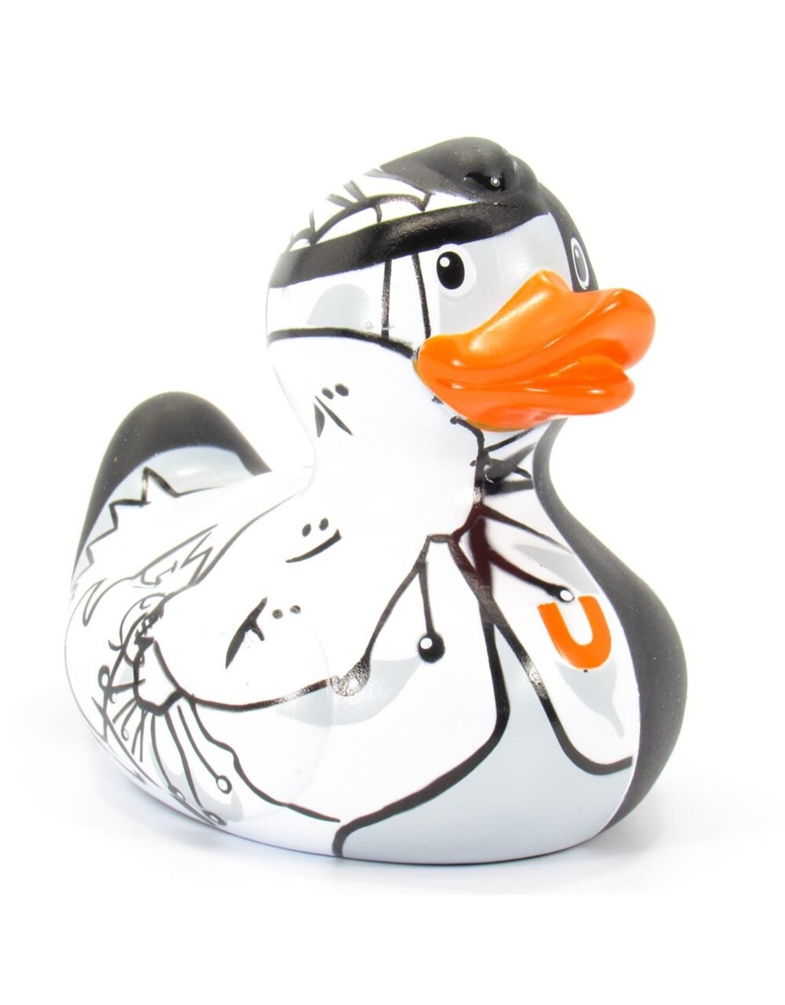 Canard les fleurs de manga