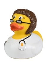 Brunette Doctor Rubber Duck