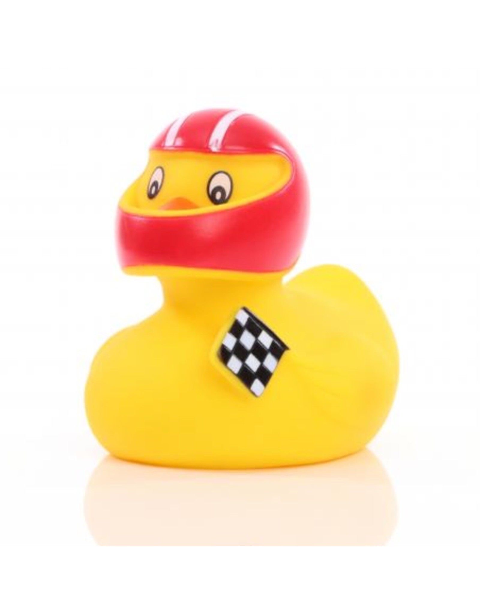 Racecar Driver with Helmet Rubber Duck