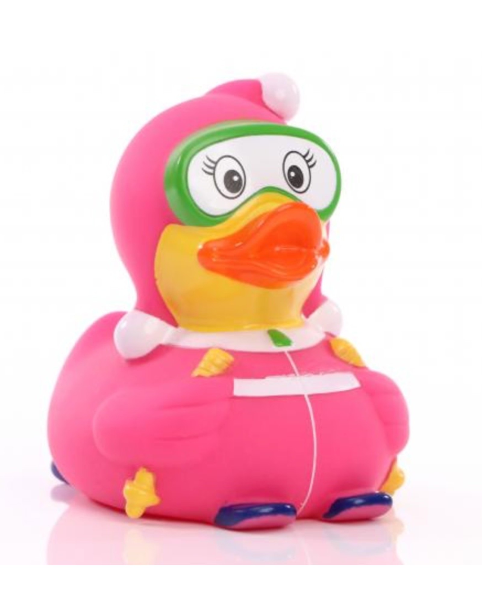 Skier Rubber Duck