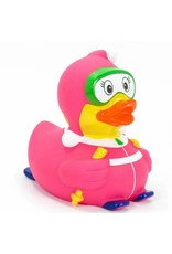 Skier Rubber Duck