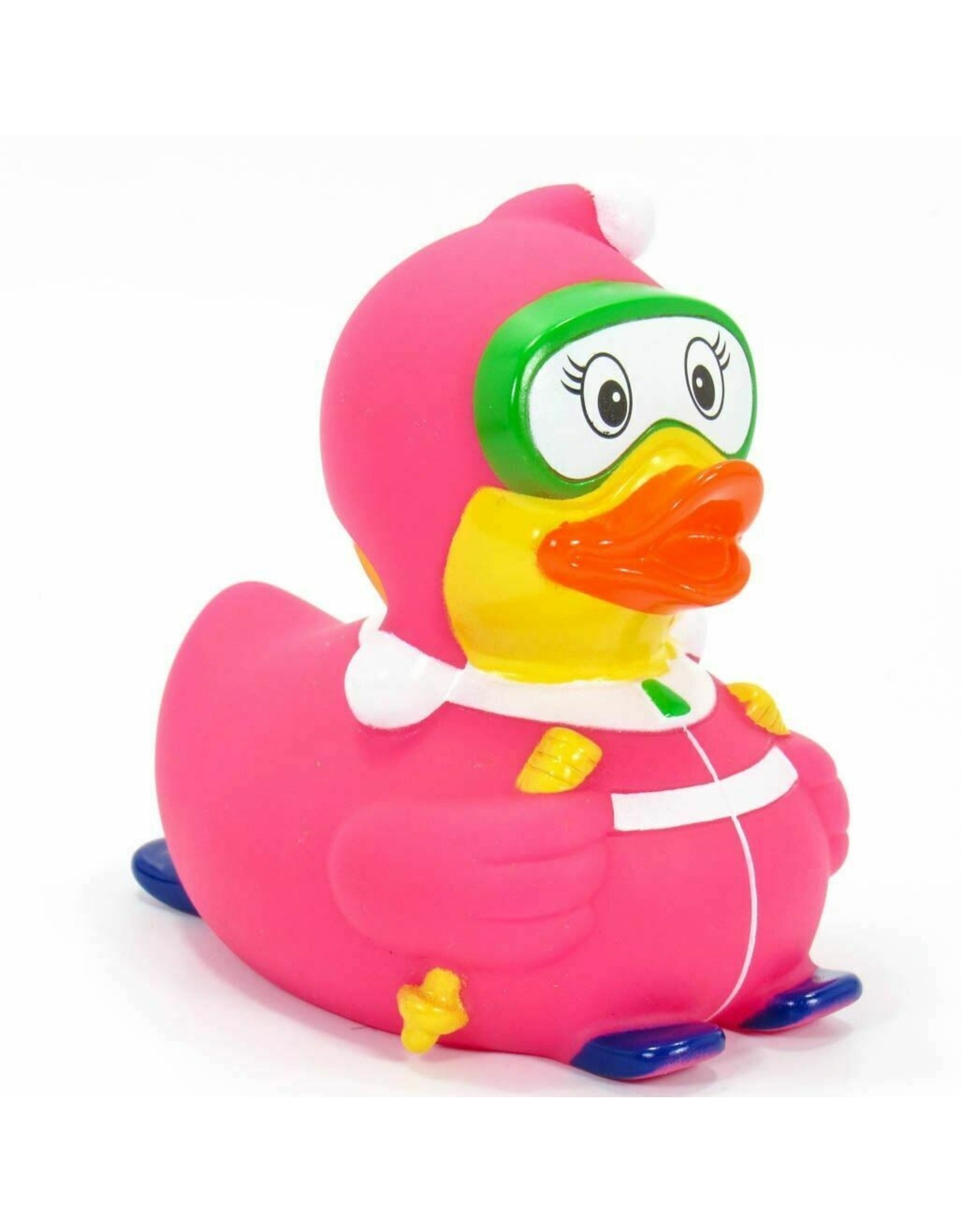 Skier Rubber Duck