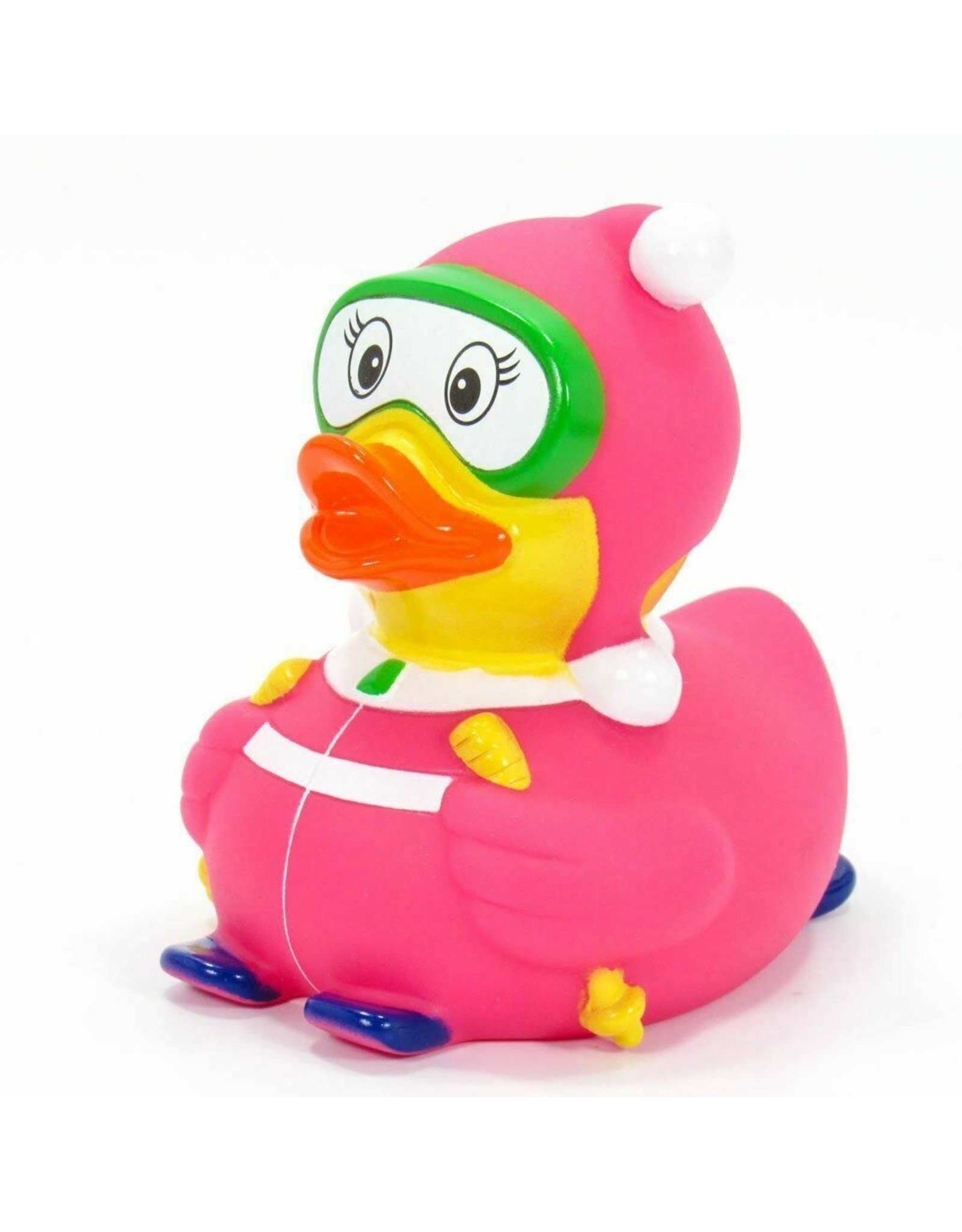 Skier Rubber Duck