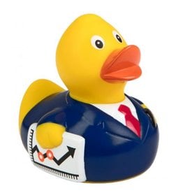 Business Man Rubber Duck