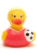 Soccer Girl Rubber Duck