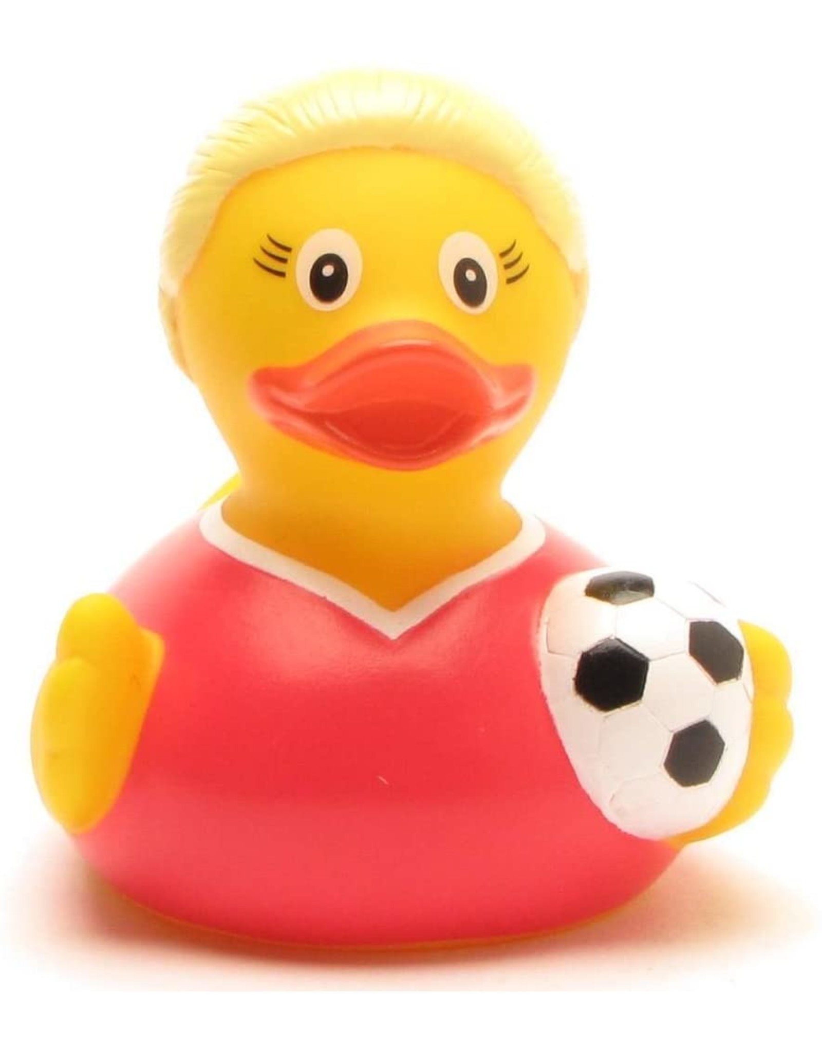 Soccer Girl Rubber Duck