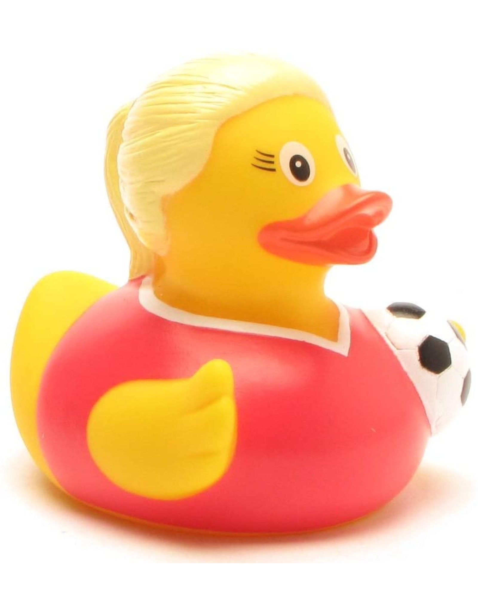 Soccer Girl Rubber Duck