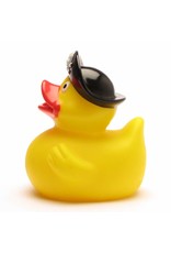 Pirate Rubber Duck with Hook & Skull Hat