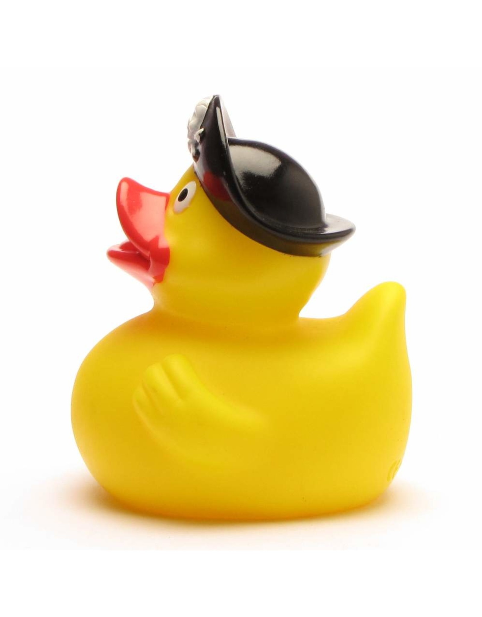 Pirate Rubber Duck with Hook & Skull Hat
