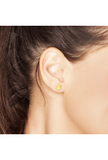 Rubber Duck Earrings - Gold