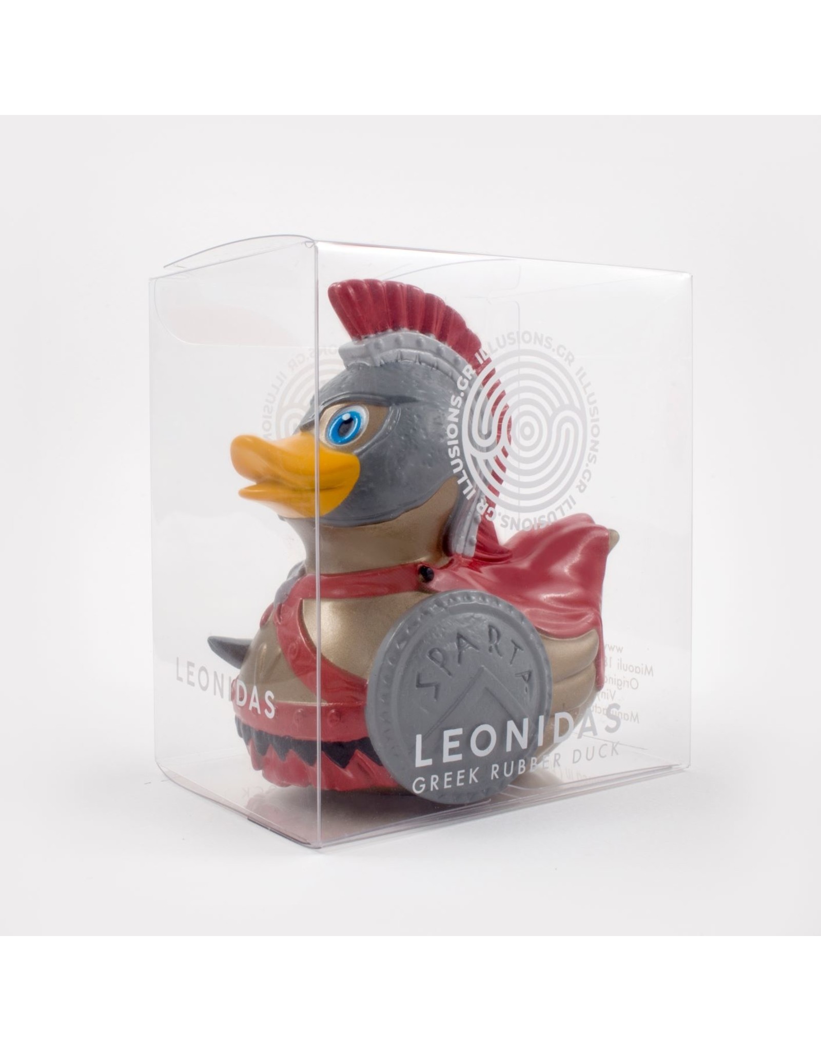 Illusions Leonidas Spartan King Rubber Duck