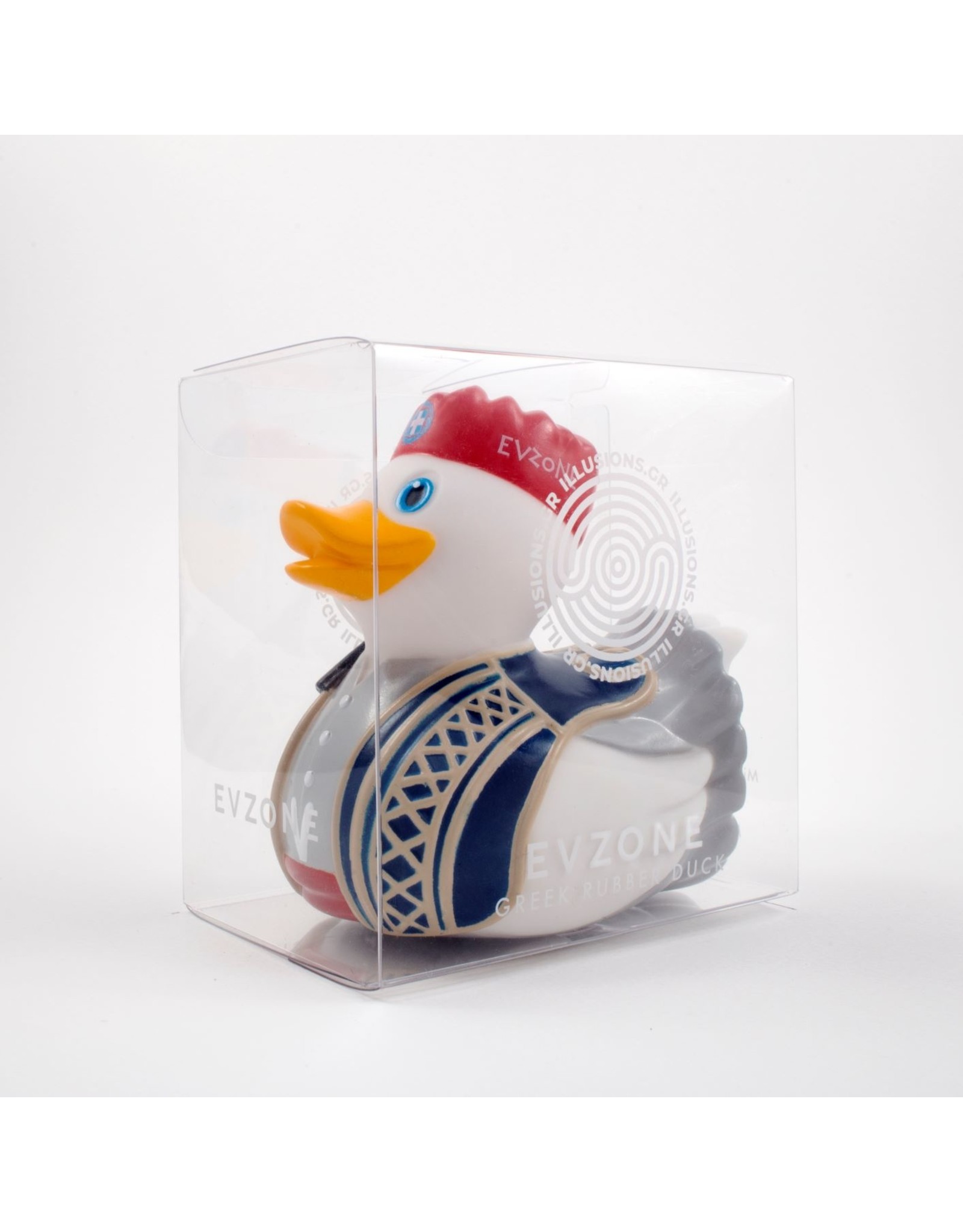 Illusions Greek Evzone Rubber Duck