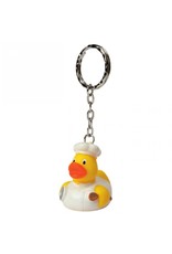 Porte-clés mini canard chef