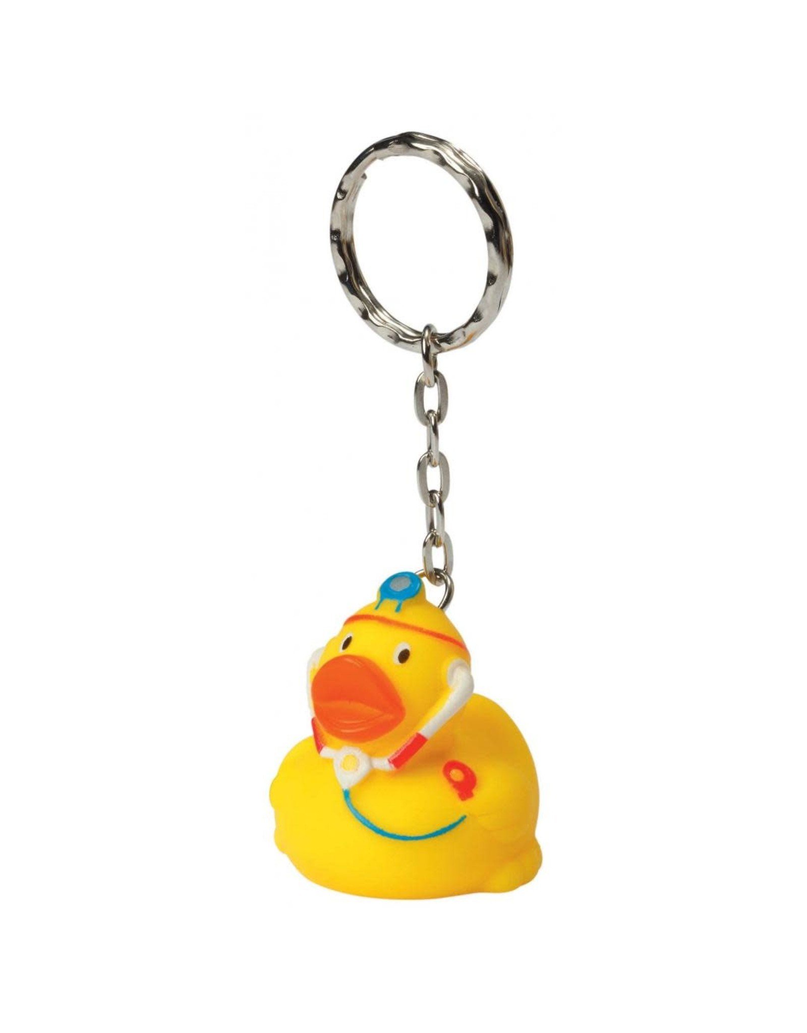 Porte-clés mini canard docteur