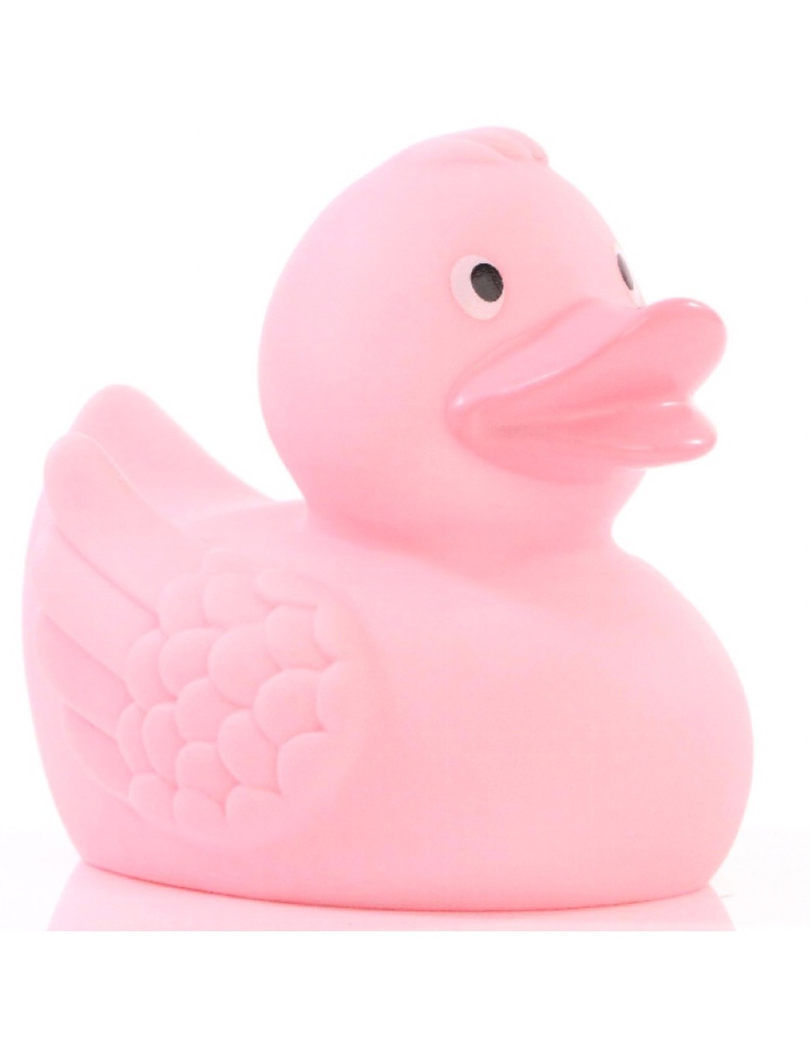 Pastel Pink Rubber Duck with Wings