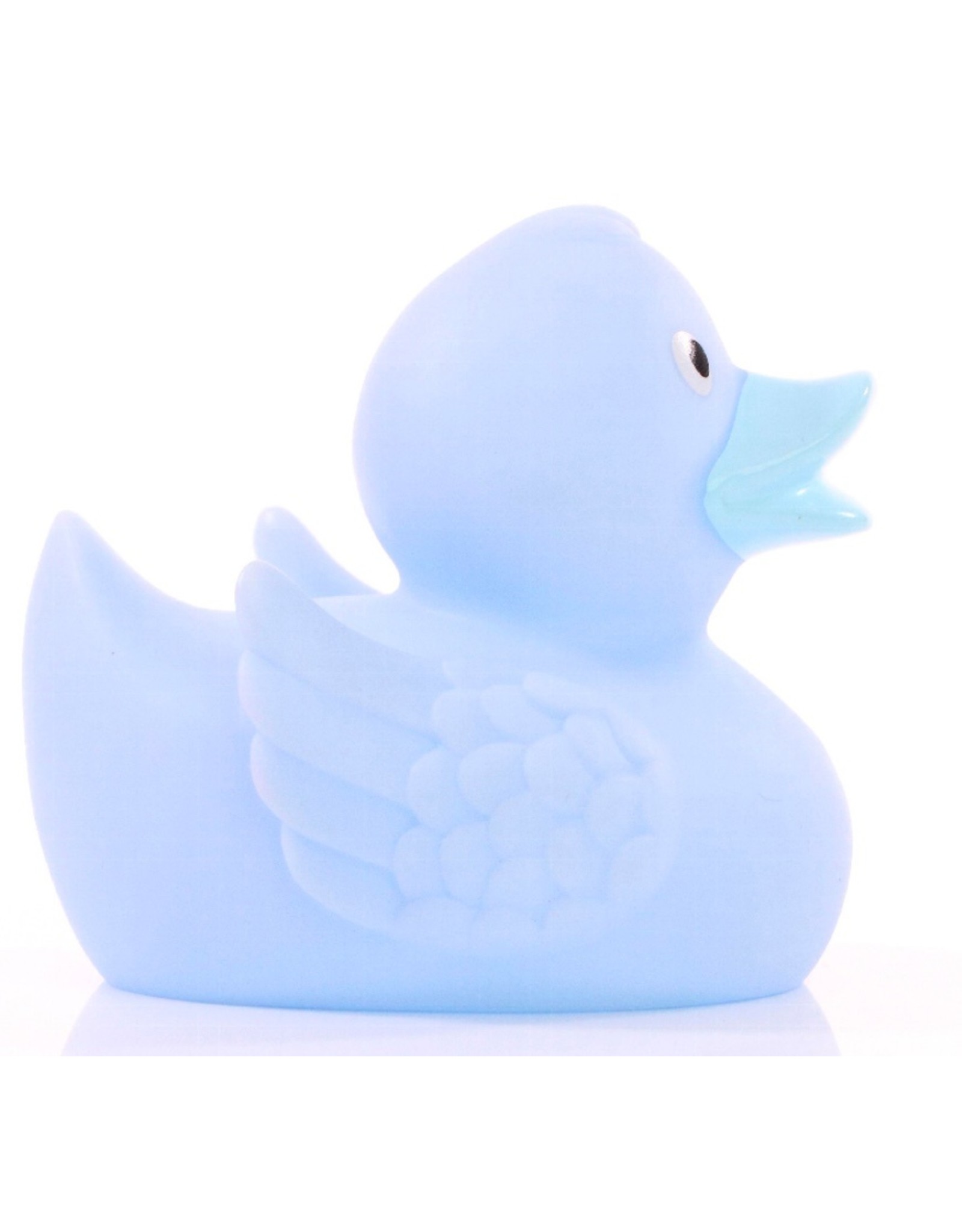 Pastel Blue Rubber Duck with Wings