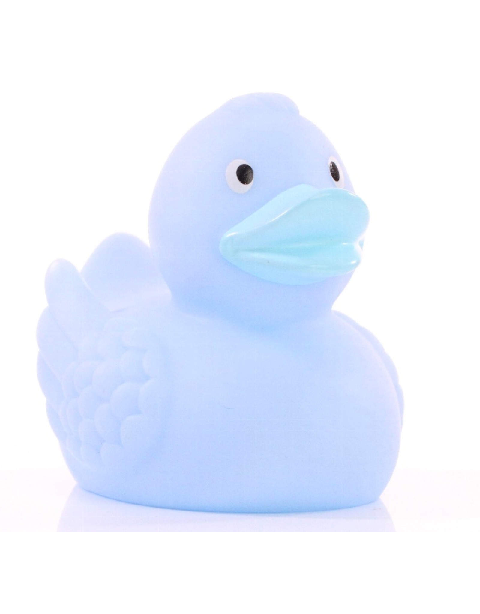 Pastel Blue Rubber Duck with Wings