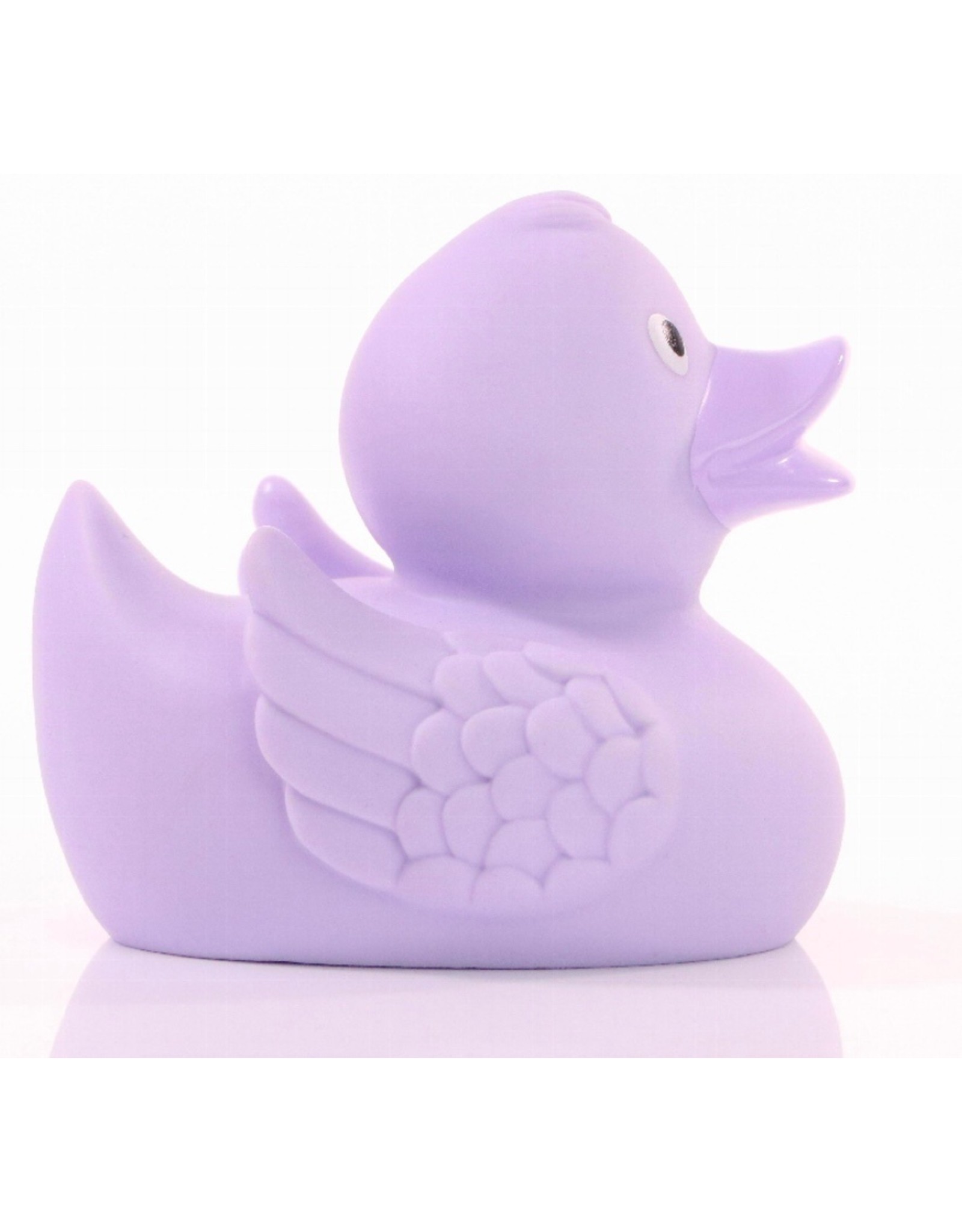 Pastel Purple Rubber Duck with Wings