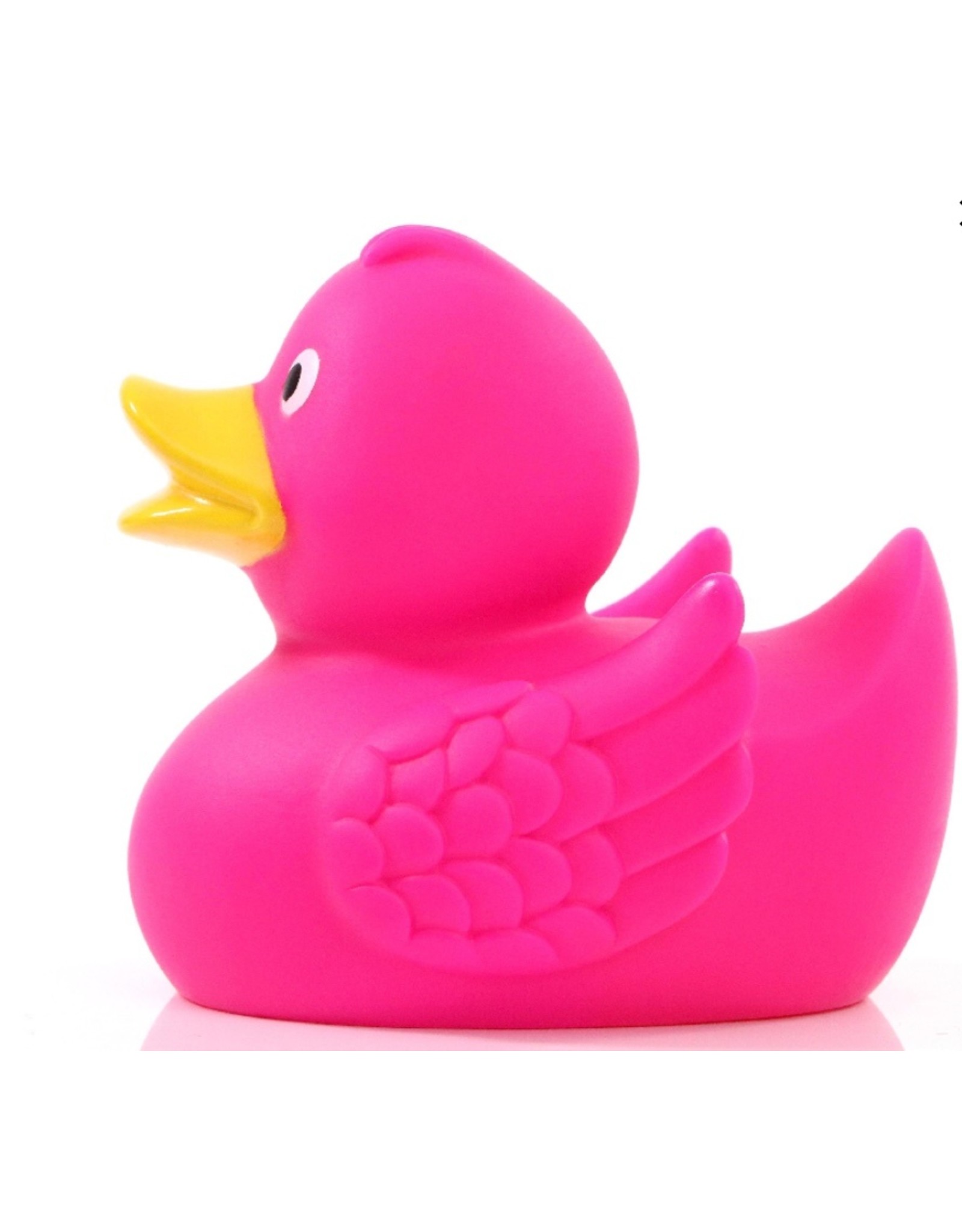 Fuchsia Pink Rubber Duck with Wings