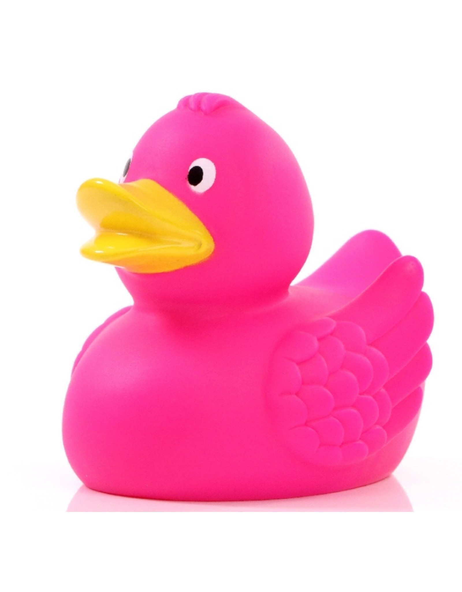 Fuchsia Pink Rubber Duck with Wings