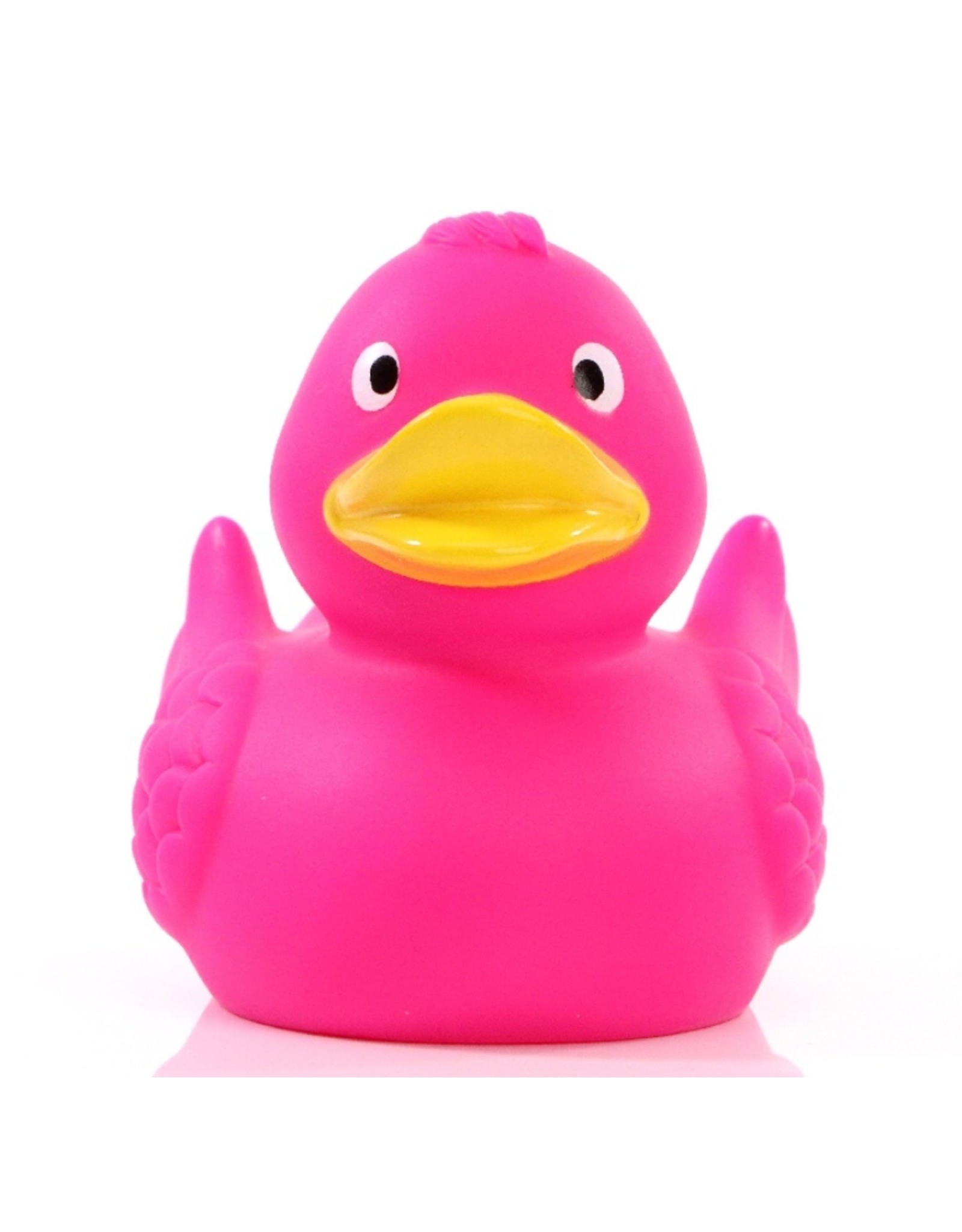 Fuchsia Pink Rubber Duck with Wings