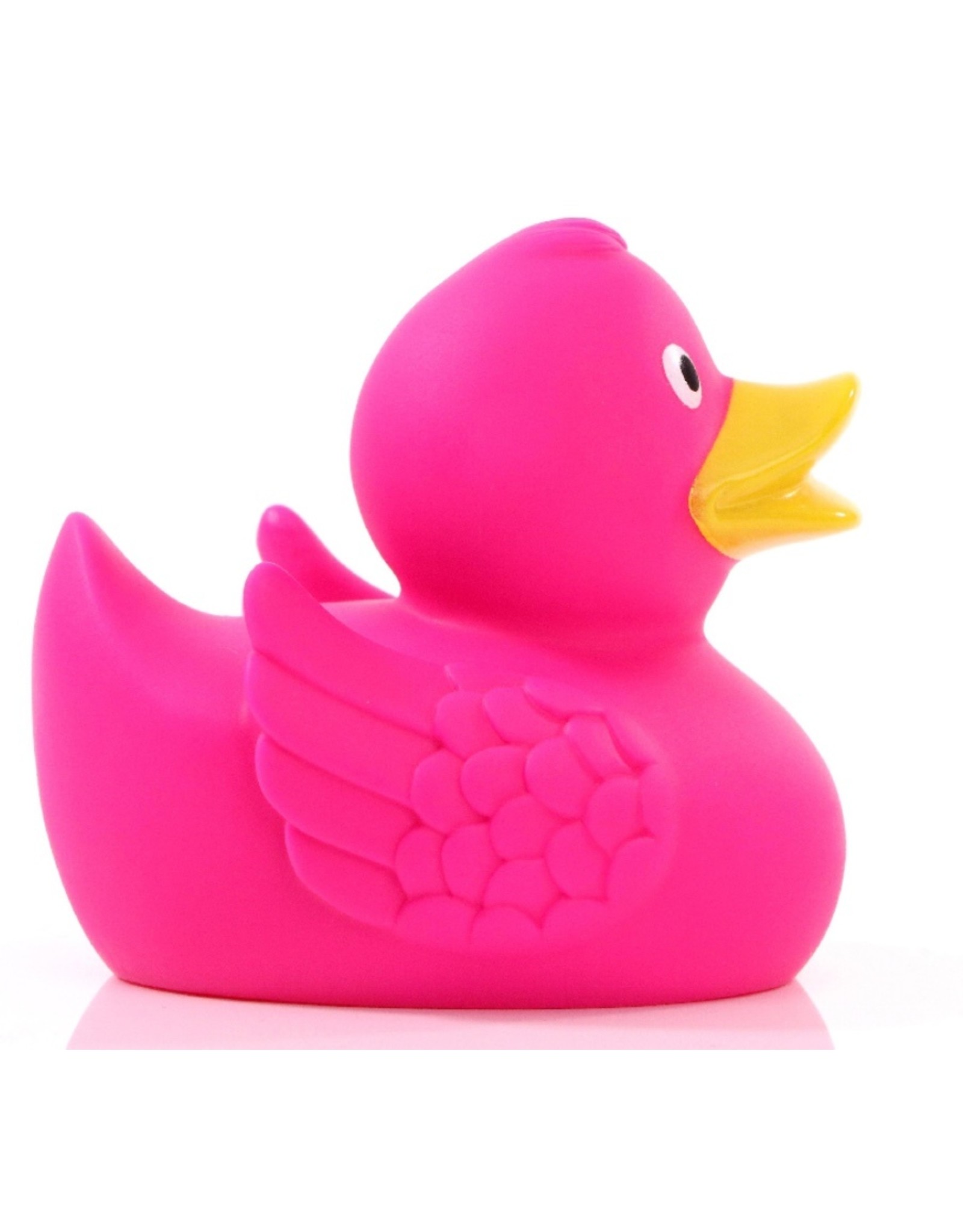 Fuchsia Pink Rubber Duck with Wings