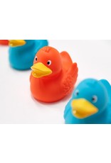 Bright Orange Rubber Duck with Wings
