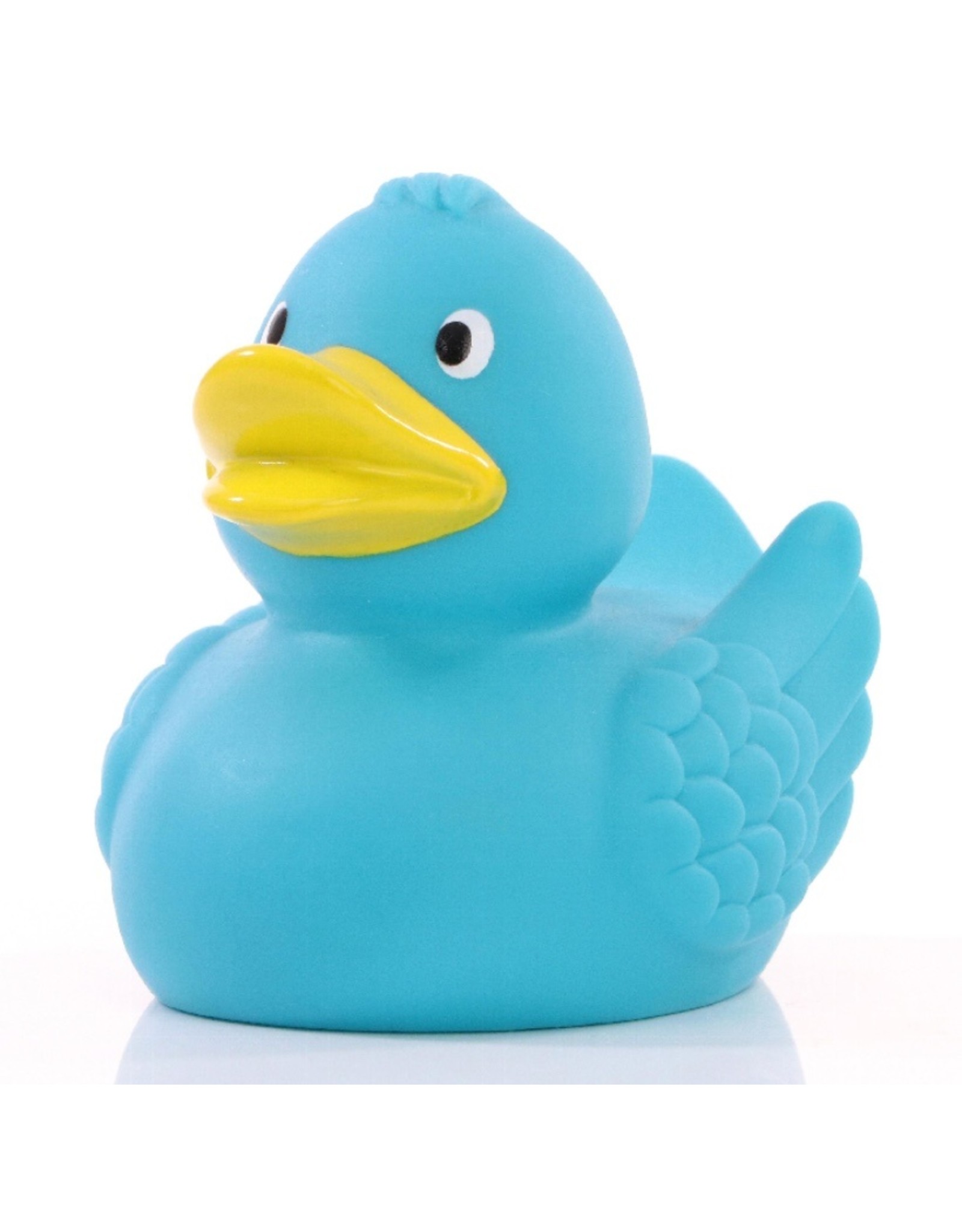 Turquoise Blue Rubber Duck with Wings