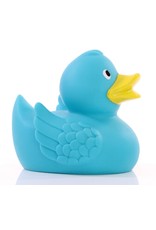 Turquoise Blue Rubber Duck with Wings